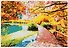 Набор для раскрашивания по номерам ТМ Рыжий Кот Холст Озеро в осеннем парке 30х40см Х-9140 - 2