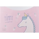 Папка-конверт «Pastel unicorn», А4