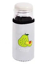 Бутылка в чехле велюр Авокадо (стекло) (400мл) (12-07599-7538)