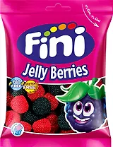 Мармелад жевательный.Красные и черные ягоды в обсыпке, 90г