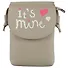 Сумка на кнопке Its Mine (кожзам) (22х16) - 1