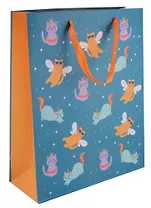 Пакет А4 32*26*10 "Кошечки" дет., бум.мат.ламинат