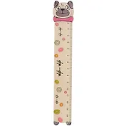 Линейка «Мопсы фр-фр», 15 см