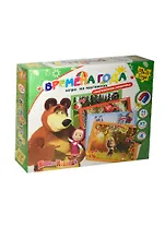 Игра на магнитах Времена года Маша и Медведь (VT3304-12) (+магнит. дощечка) (Vladi Toys) (3-7л.) (коробка)