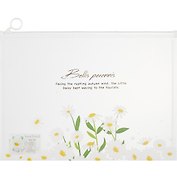 Папка на молнии А4 "Chamomile" с расширением, ассорти