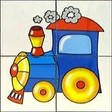 Кубики Малыш Летим плывем едем (00408) (АК)