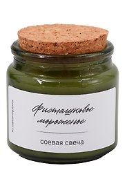 Свеча ароматическая (Фисташковое мороженое) (100мл) (сФм1)