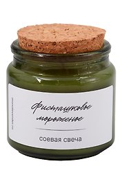 Свеча ароматическая (Фисташковое мороженое) (100мл) (сФм1)