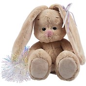 Мягкая игрушка Зайка Ми с новогодней подвеской (15 см) (SidX-352)