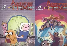 Adventure time / Время приключений с Финном и Джейком. Часть седьмая (Обложка А)