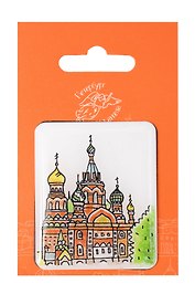 Объемный магнит  Виды Санкт-Петербурга Спас-на-Крови (Город Ангела)