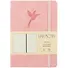 Записная книжка А6+ 80л "Harmony. Розовый" иск.кожа, тв.переплет, термотиснение, ляссе, резинка, инд.уп. - 0