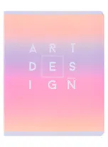 Тетрадь в клетку Listoff, Art design, 48 листов, в ассортименте