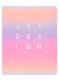 Тетрадь общая «Art design», 48 листов в клетку, A5, в ассортименте - Listoff