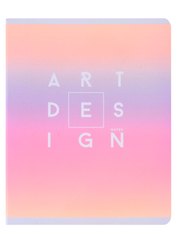 Тетрадь общая «Art design», 48 листов в клетку, A5, в ассортименте - Listoff
