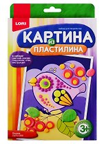 Картина из пластилина LORI Птичка