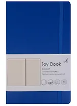 Книга для записей А5 96 листов линейка "JOY BOOK. Глубокий синий"