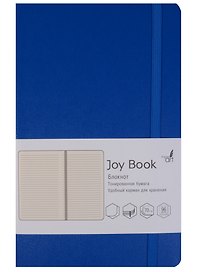 Книга для записей А5 96 листов линейка "JOY BOOK. Глубокий синий"