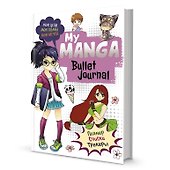 Планер «My Manga. Мои цели, мои планы, мои мечты», 88 листов в точку, белая обложка, Контэнт - 0