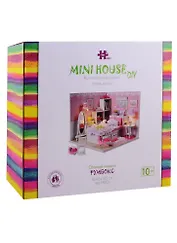 Интерьерный конструктор для творчества Румбокс MiniHouse Комната маленькой принцессы M001