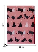Папка -уголок «Коты» А4, с 4 отделениями - 1
