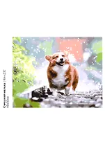 Набор для творчества LORI. Картина по номерам "Смешной малыш", 50 х 40 см