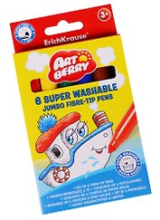 Фломастеры Art Berry, Jumbo, 6 цветов