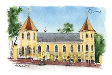 Открытка «Брянск. Особняк Авраамова»