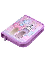 Пенал 1 отделение "Best Friends" 190*130 мм, молния, таблица умножения