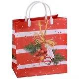 Пакет подарочный пластик А4 ассорти НГ