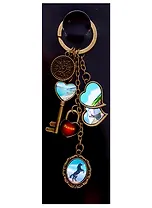 Брелок-гроздь Кавказ (мет. вст.фольга,цв.бронза)