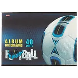 Альбом для рисования Hatber, "СпортКлуб", А4, 40 листов, в ассортименте