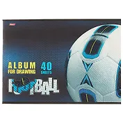 Альбом для рисования Hatber, "СпортКлуб", А4, 40 листов, в ассортименте