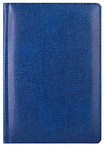Ежедневник недат. А5 160л "Solo", кож.зам., синий, In Folio