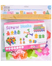 Конструктор пластиковый "Гайки и болтики"