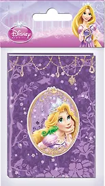 Алфавитная книга А7 "Принцессы" выб.УФлак, вырубн.фигурка, Disney