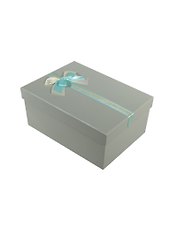 Коробка подарочная "Темный жемчуг", 22*15*10.5, серая, картон, Хансибэг