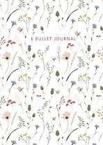 Книга для записей А5 120стр тчк. "Bullet Journal (полевые цветы)"