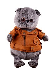 Игрушка мягкая Budi Basa, Басик в куртке-косухе 30 см Ks30-110