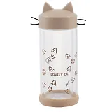 Бутылка Котик с ушками и усиками (стекло) (330 мл)