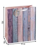 Подарочный пакет «Wooden style» А4 - 2