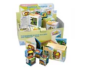 Степ Пазл Развивающий комплект Книжка + кубики, в ассортименте