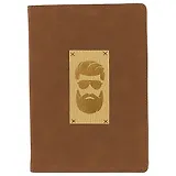 Ежедневник InFolio Beard коричневый, недатированный, А5