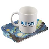 Мини-поднос Винсент Ван Гог Звездная ночь (21*14см) (пластик) - 2