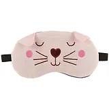 Маска для сна с ушками Спящий котик (пакет) (12-37559-7566)