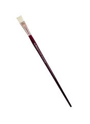 Кисть плоская, синтетика, имитация щетины №16