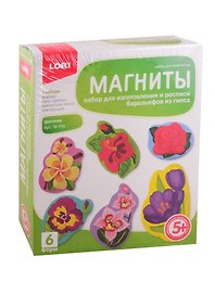 Набор для творчества Lori. Фигурки на магнитах «Цветочки»