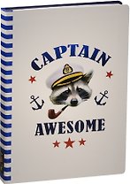 Блокнот "Captain Awesome: Енот"