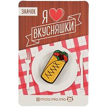 Значок акриловый Шаурма