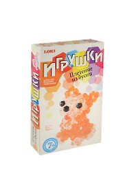 Набор для творчества LORI Игрушки. Плетение из бусин Кот Маркиз